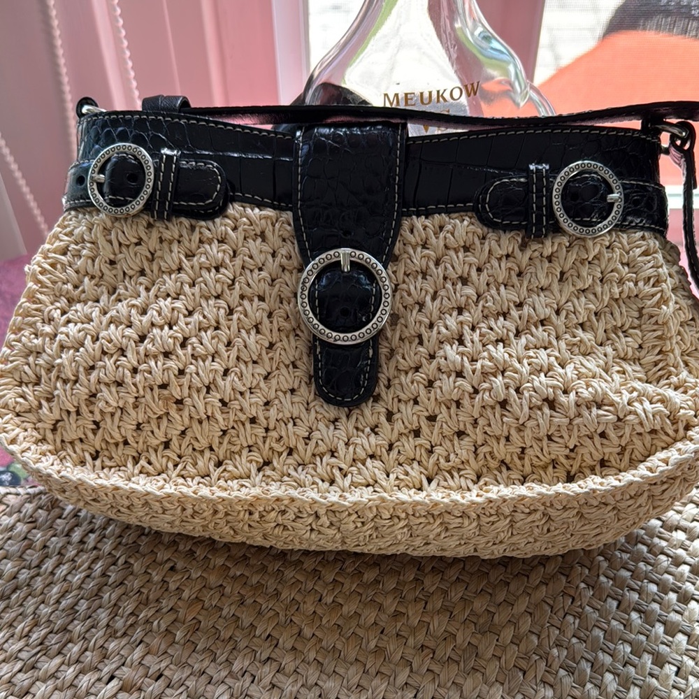 Stylish Black and Tan Women's Bag